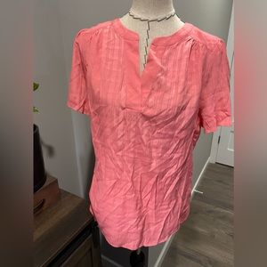 Investments brand Shirt in Pink- Woman’s size L